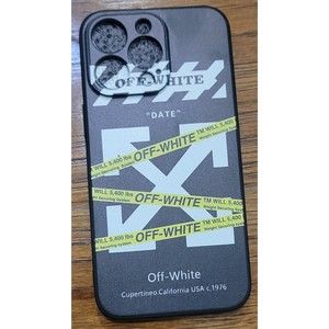 Off-White brand Themed Phone Case for I Phone 13 Pro